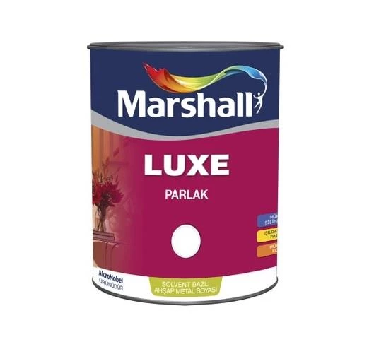Marshall Luxe Sentetik Boya - Yağlı Boya   Beyaz 0.75lt ürün görseli 1