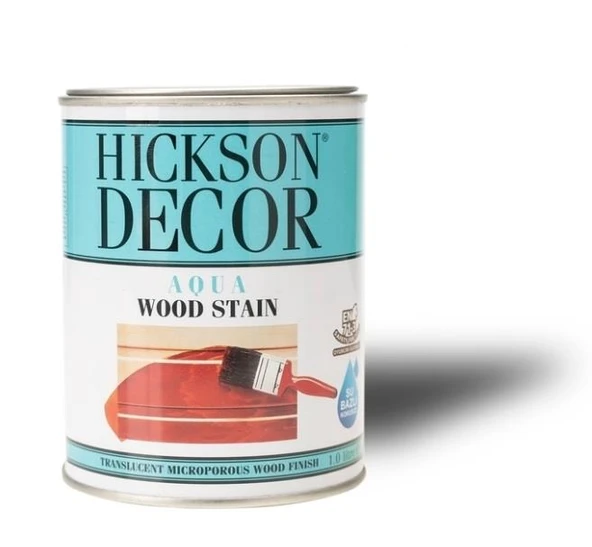 Hickson Decor Ultra Aqua Wood Stain - Renkli Ahşap Vernik  1lt Calif ürün görseli 1