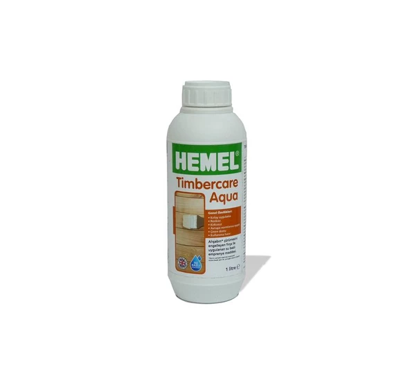 Hemel Timbercare Aqua Emprenye Şeffaf   1lt ürün görseli 1