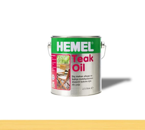 Hemel Teak Oil - Tik Yağı  5lt ürün görseli 1