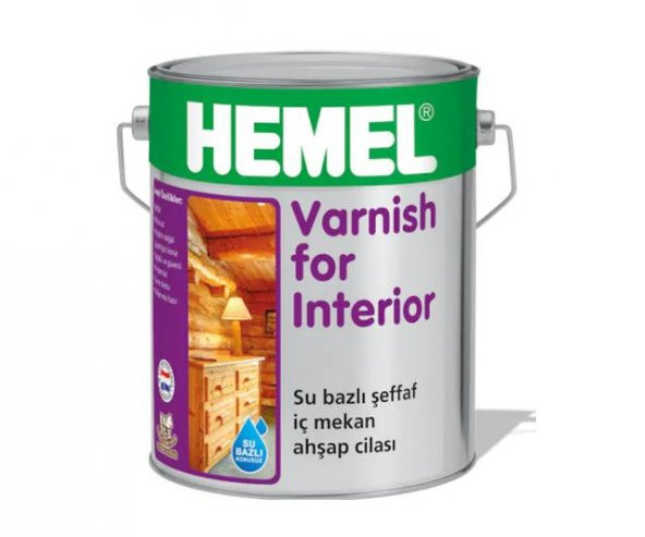 Hemel Varnish For İnterior Su Bazlı İç Mekan Cilası ürün görseli 1
