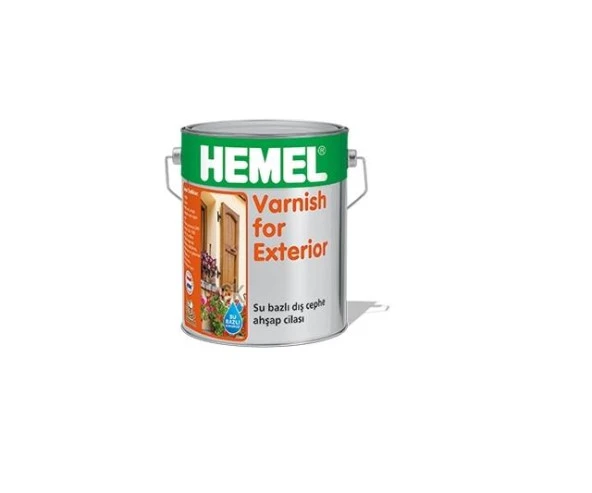 Hemel Varnish For Exterior Su Bazlı Dış Cephe Cilası ürün görseli 1