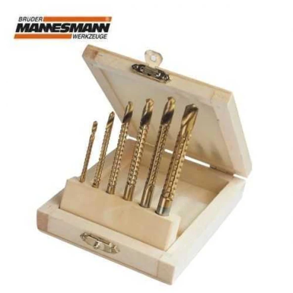 Mannesmann 54606 Freze Matkap Uç Seti 6 Parça ürün görseli 1