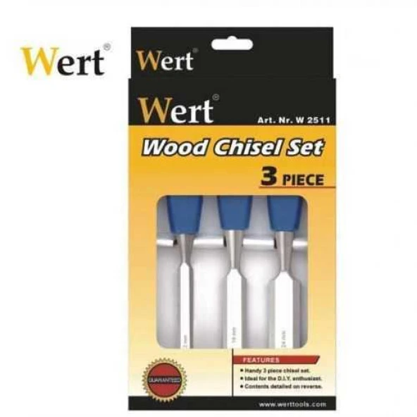 Wert 2511 Iskarpela Seti ürün görseli 1