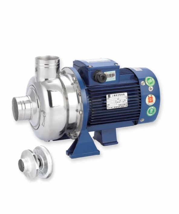 Water Sound BB250/075 304 Kalite Paslanmaz Kapalı Fanlı Santrifüj Pompası 1hp 380v ürün görseli 1