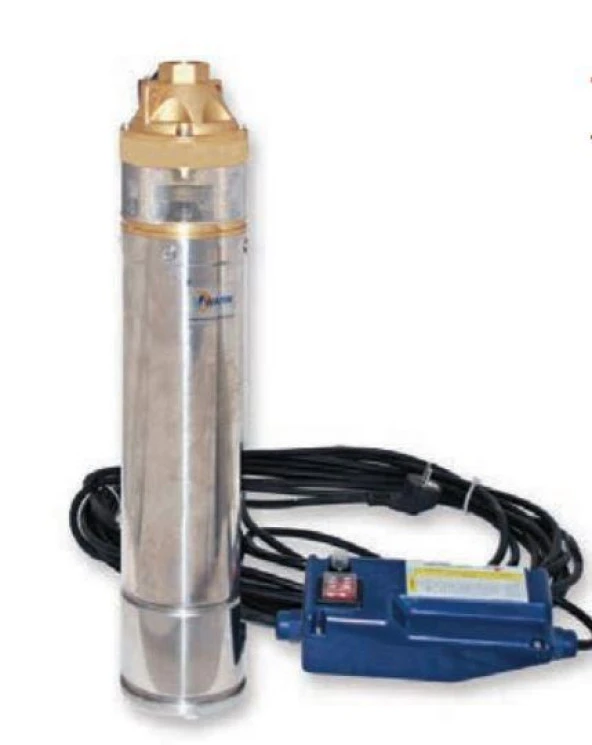 Water Sound  4SKM150 4" Sürtme Fanlı Temiz Su Dalgıç Pompa 1.5hp ürün görseli 1