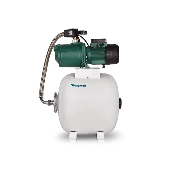 Baymak EURO40/50 50lt Yatık Tanklı Hidrofor 1.1hp ürün görseli 1