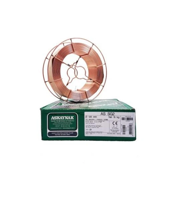 Askaynak AS SG2 Gazaltı Kaynak Teli 1.2mm 15kg ürün görseli 1