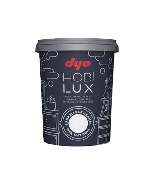 Dyo Hobilüx Siyah Boya   0,4lt ürün görseli 1