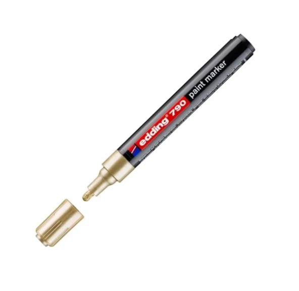 Edding E-790 Tam Örtücü Boya Kalemi  Gold ürün görseli 1