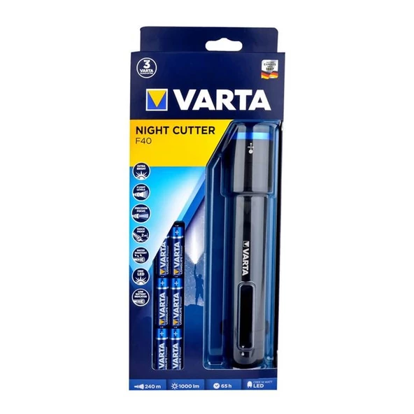 Varta Cutter F40 Led Night El Feneri 14W ürün görseli 1