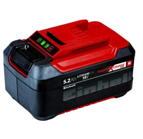 Einhell 18V 5,2 Ah Power-X-Change Plus Akü ürün görseli 1