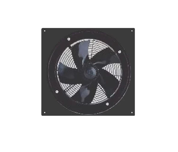 Fansan KDR-A Serisi Kare Sanayi Tipi Aksiyel Aspiratör  400mm ürün görseli 1