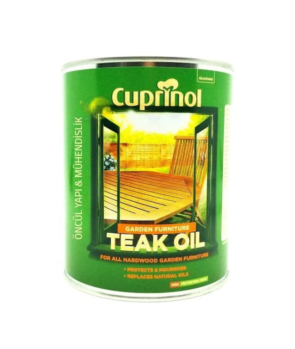 Cuprinol Garden Furniture Tik Yağı 1lt ürün görseli 1
