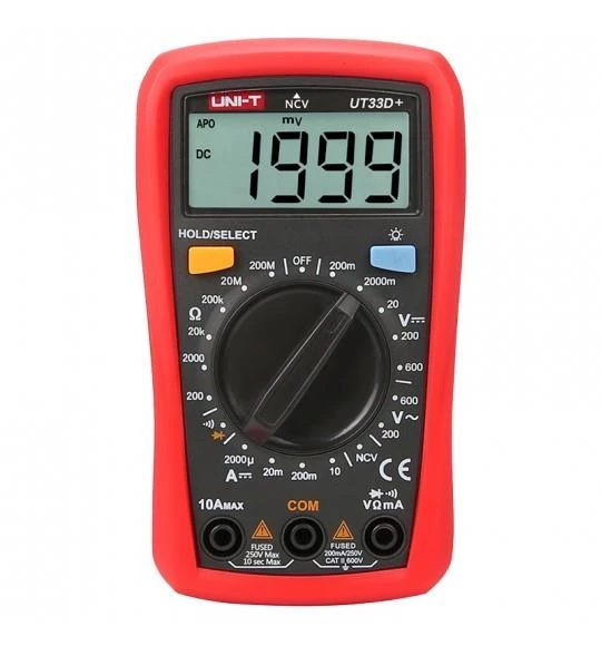 Unit UT 33D+ 600v 10A Dijital Multimetre ürün görseli 1