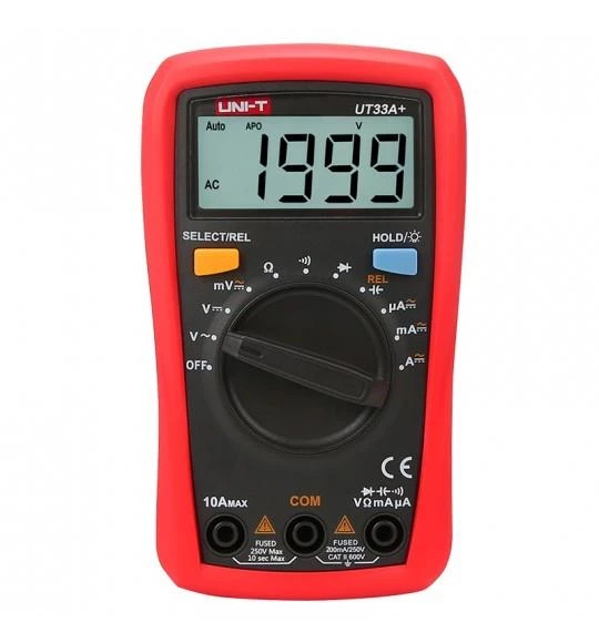 Unit UT 33A+ 600V Dijital Multimetre ürün görseli 1