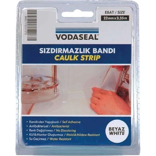 Vodaseal Küvet Kenar Sızdırmazlık Bandı  22mmX3,35mt ürün görseli 1