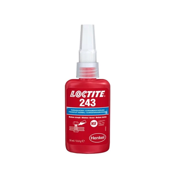 Loctite 243 Orta Mukavemetli Civata Sabitleyici  10ml ürün görseli 1