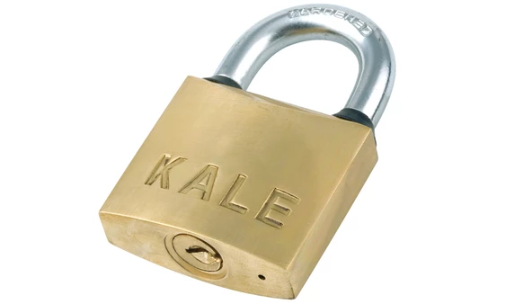 Kale Sarı Asma Kilit  60mm ürün görseli 1