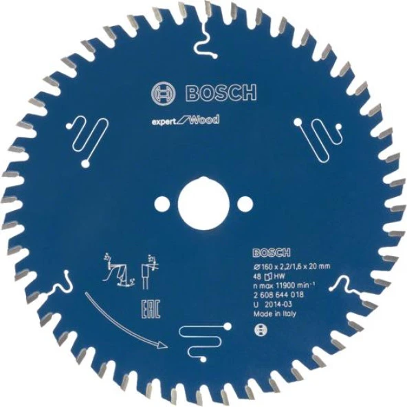 Bosch Expert Daire Testere 250x30mm 40 Diş ürün görseli 1