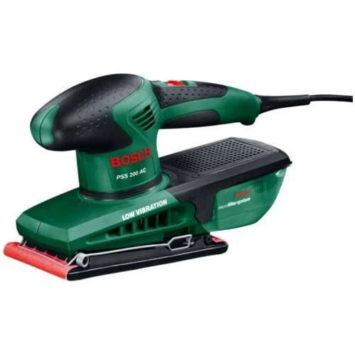 Bosch PSS 200 AC-Elektrikli 200 Watt 92x182 mm Micro-filtre Sistemli Titreşim Zımpara Makinası ürün görseli 1