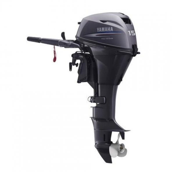 Yamaha F15CMHL 15Hp Manuel Uzun Şaft Deniz Motoru ürün görseli 1