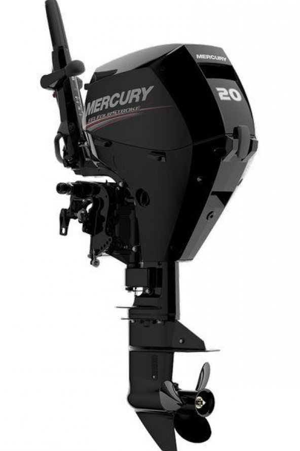 Mercury F20M 20hp Kısa Şaft Manuel Deniz Motoru ürün görseli 1