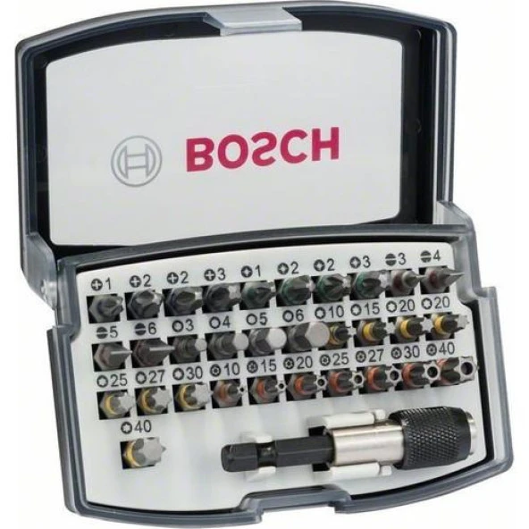 Bosch Profesyonel Vidalama Seti 32 Parça ürün görseli 1