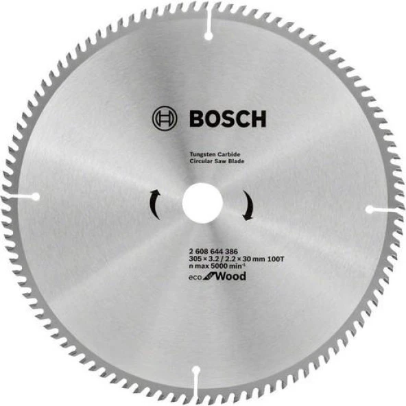 Bosch Eco Ahşap İçin Daire Testere 305x30mm 100 Diş ürün görseli 1