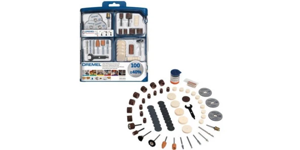 Dremel 723 Çok Amaçlı Aksesuar Seti 100 Parça ürün görseli 1