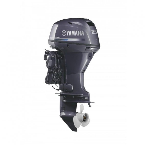 Yamaha F25GETL 25Hp Uzun Şaft Marşlı Trimli Direksiyonlu Motor ürün görseli 1