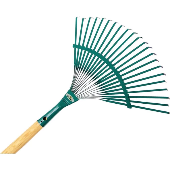 Raco 53731 Ahşap Saplı Metal Tırmık 45cm ürün görseli 1