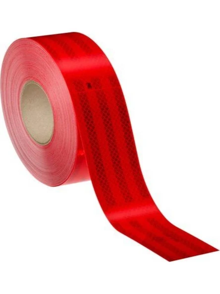 3M Reflektif Şerit 55mm E - Belgeli (metre)  Kırmızı ürün görseli 1