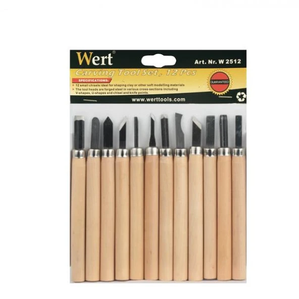 Wert W2512 Oyma Seti 12 Parça ürün görseli 1