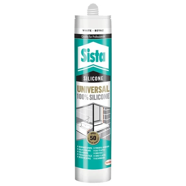 Sista Silikon 280ml   Beyaz ürün görseli 1