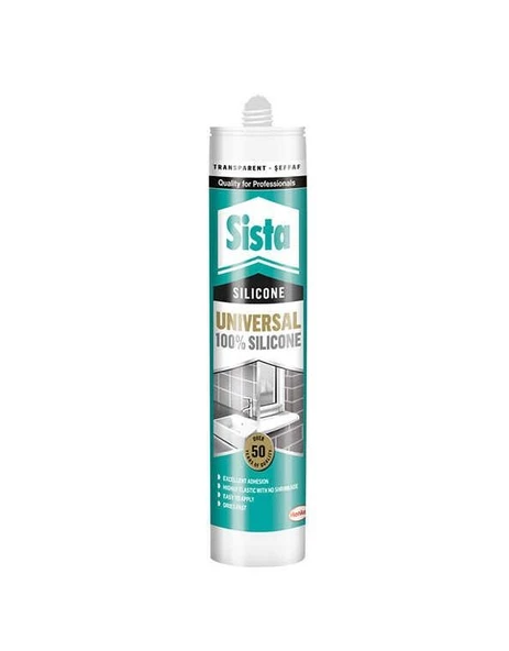 Sista Silikon 280ml   Şeffaf ürün görseli 1