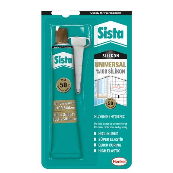 Sista Tüp Silikon 50gr  Şeffaf ürün görseli 1