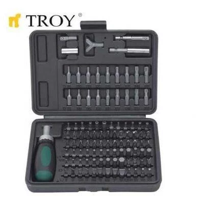 Troy T22309 Tornavida Bits Uç Seti (101 Parça) ürün görseli 1