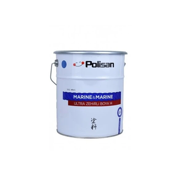 Polisan Marine Anti Aging Ultra Zehirli Boya  Siyah 20kg ürün görseli 1