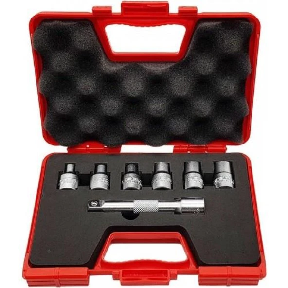 İzeltaş 1/2'' Star (Torx) Lokma Anahtar Takımı 7 Parça ürün görseli 1