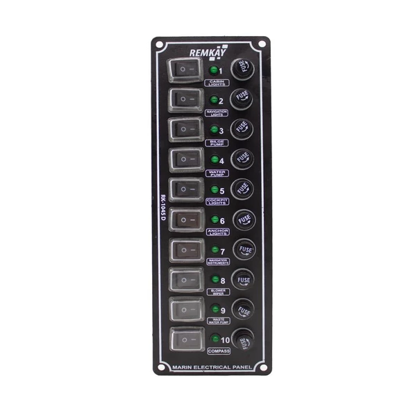 Remkay 12V İzoleli Dikey Switch Panel  4lü - Resim 6