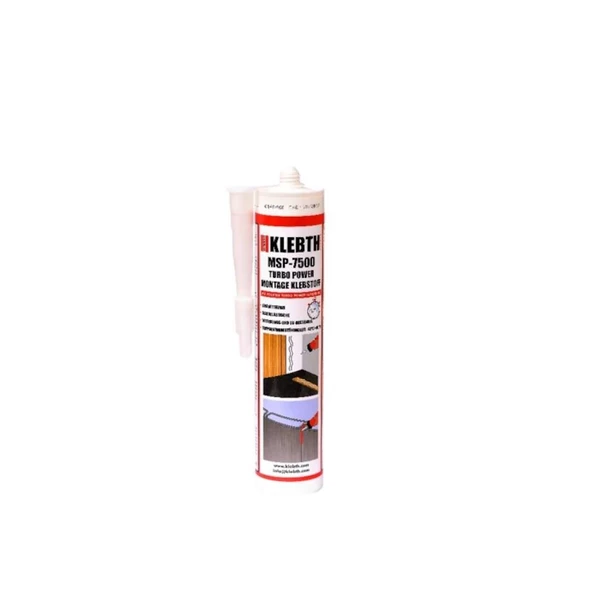Klebth MSP-7500 Turbo Plus Montaj Yapıştırıcı  Beyaz ürün görseli 1
