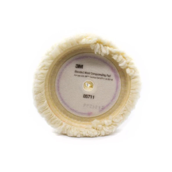 3M 5711 Hookit Beyaz Keçe Pasta Tabanı - Resim 2