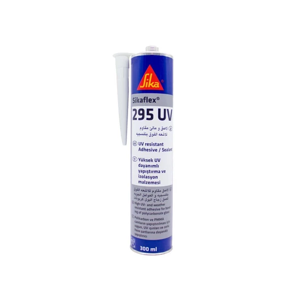 Sikaflex 295UV Cam Yapıştırma Mastiği 300ml  Siyah ürün görseli 1