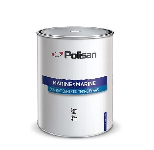Polisan Marine Sentetik Tekne Boyası Beyaz  0.75lt ürün görseli 1