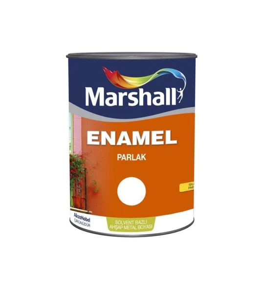 Marshall Enamel Sentetik Boya Yağlı Boya   0.75lt Kurşuni ürün görseli 1