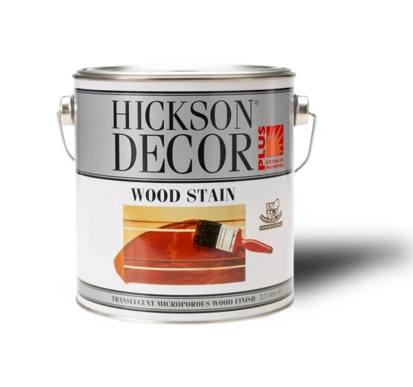 Hickson Decor Ultra Wood Stain - Renkli Ahşap Vernik  Light 2,5lt ürün görseli 1