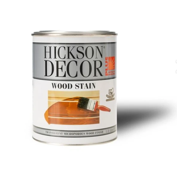 Hickson Decor Ultra Wood Stain - Renkli Ahşap Vernik  1lt Natural ürün görseli 1