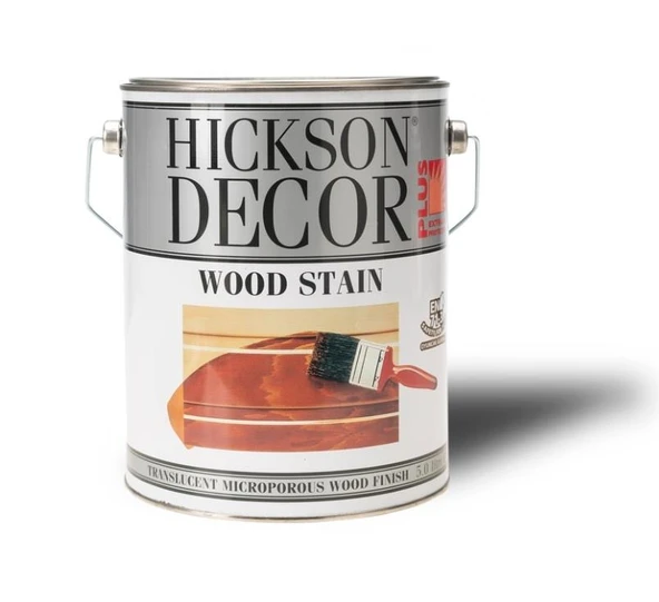 Hickson Decor Ultra Wood Stain - Renkli Ahşap Vernik  5lt Walnut ürün görseli 1
