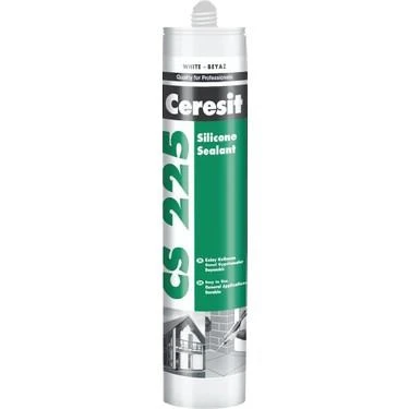 Ceresit CS225 280gr Silikon   Beyaz ürün görseli 1